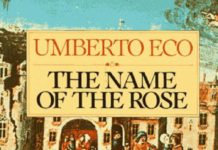 The Best Italian Books Umberto Eco, The Name of the Rose, 1980